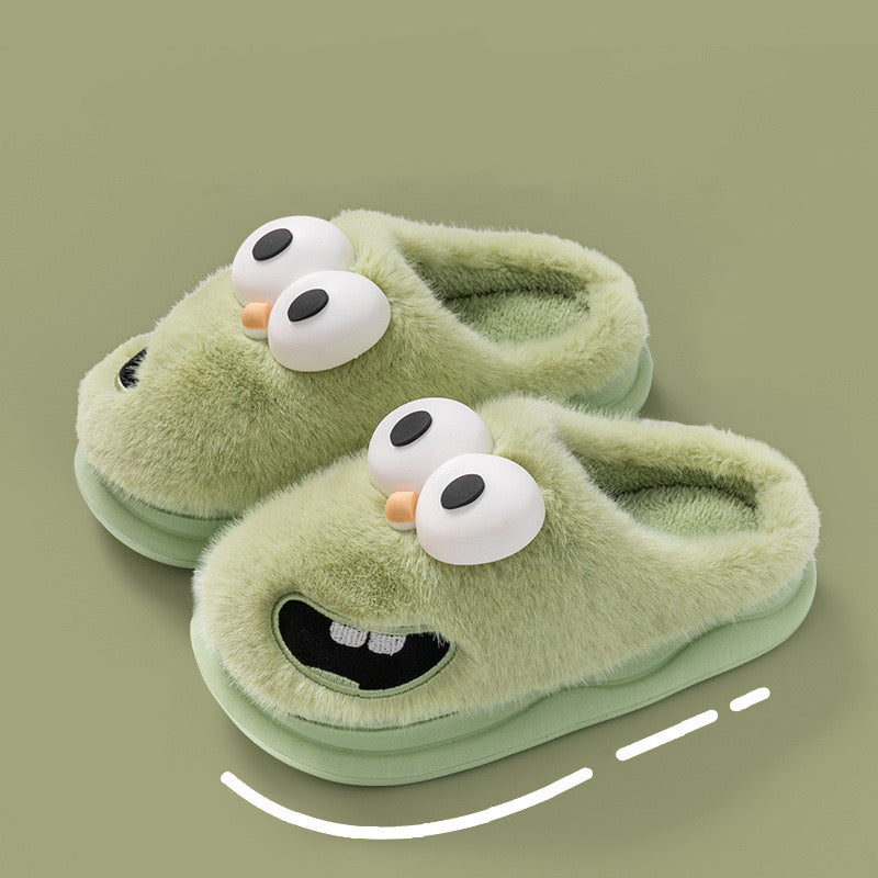 FurryEyes Slippers