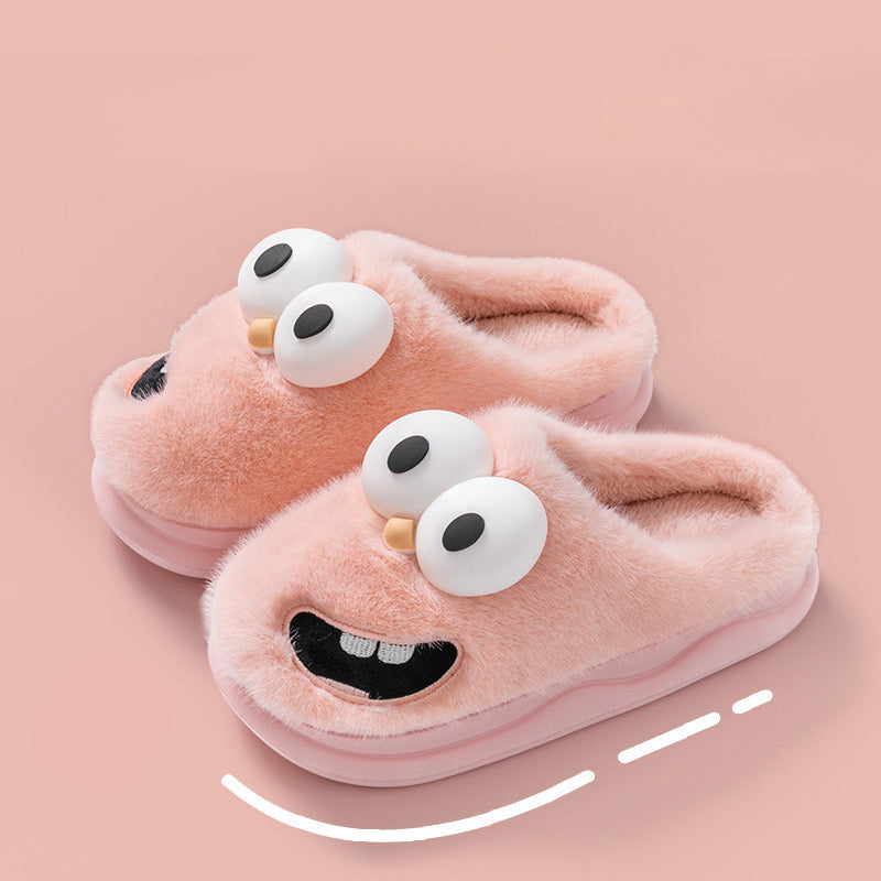 FurryEyes Slippers