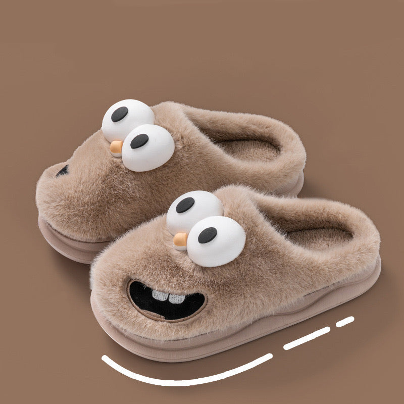 FurryEyes Slippers