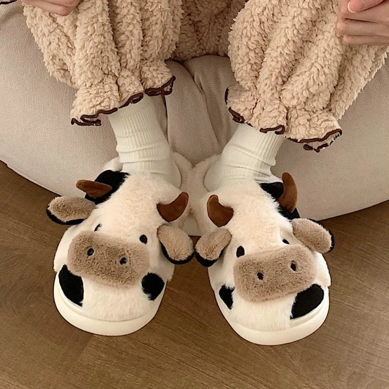 FluffyCow Slippers