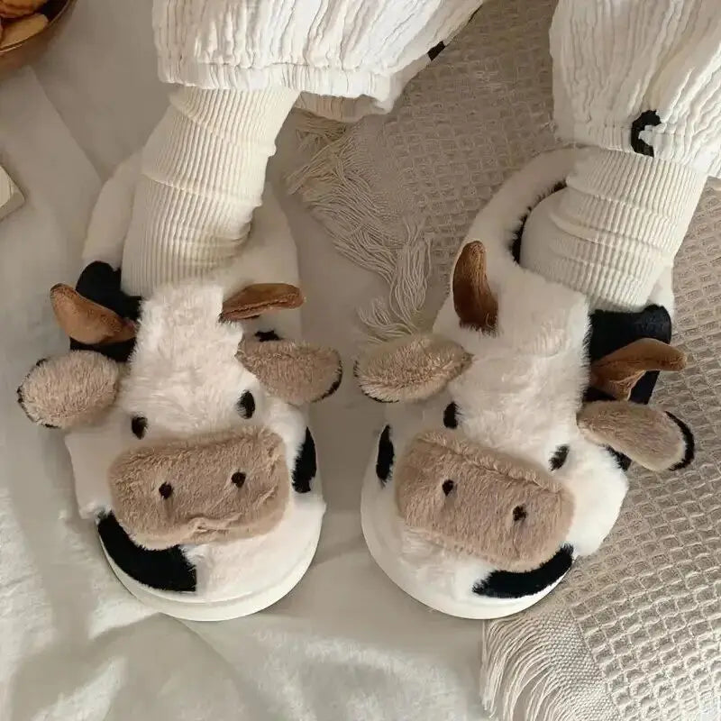 FluffyCow Slippers