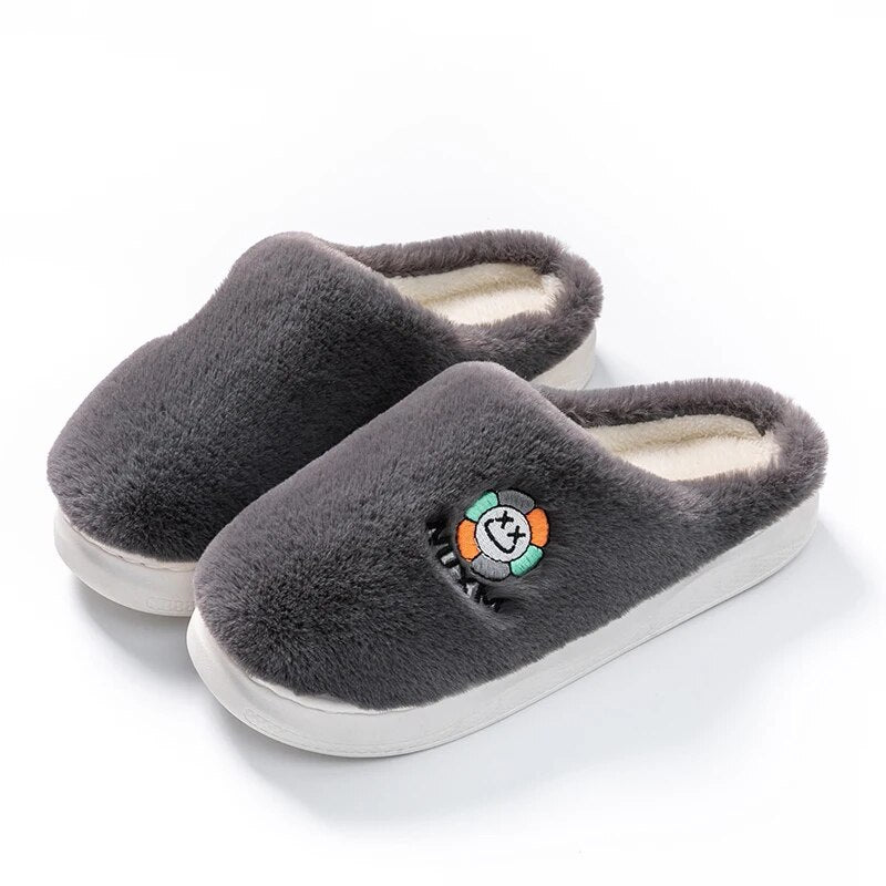 CasualPlush Slides Blue