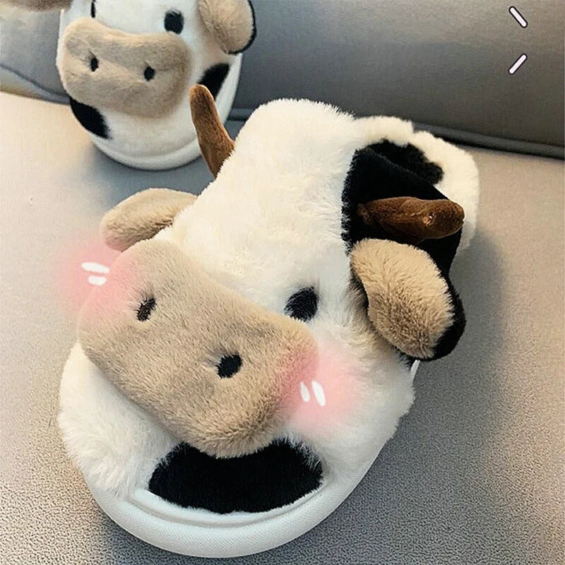 FluffyCow Slippers