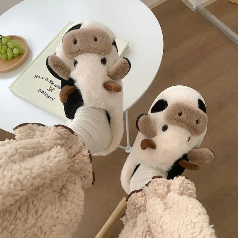 FluffyCow Slippers