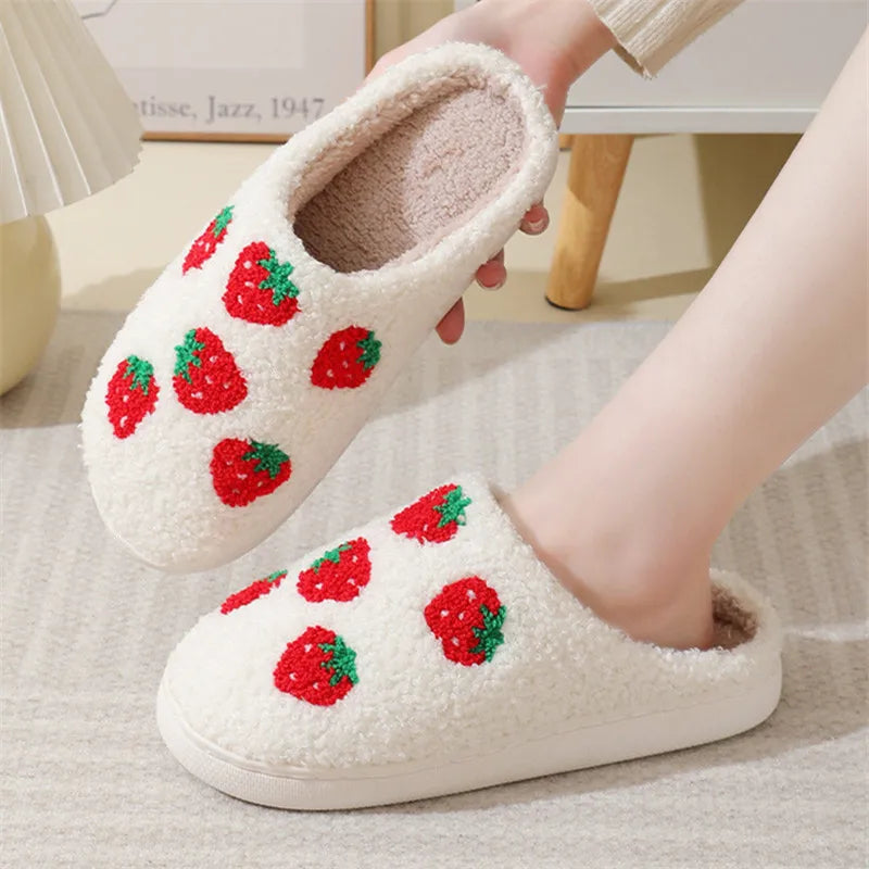 Strawberries Slippers